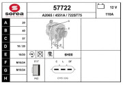 57722 EAI alternátor 57722 EAI