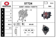 57724 Alternátor EAI