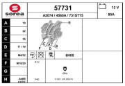 57731 EAI alternátor 57731 EAI