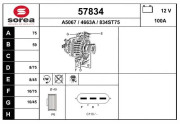57834 EAI alternátor 57834 EAI