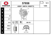 57858 Alternátor EAI