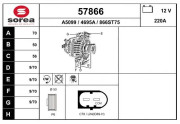 57866 Alternátor EAI