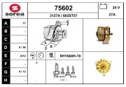 75602 Alternátor EAI