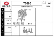 75690 EAI alternátor 75690 EAI