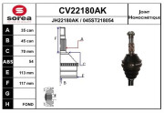 CV22180AK Sada kloubů, hnací hřídel EAI