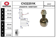 CV22251K Sada kloubů, hnací hřídel EAI