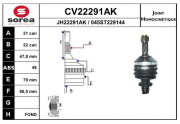 CV22291AK Sada kloubů, hnací hřídel EAI