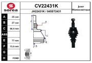 CV22431K EAI sada kĺbov hnacieho hriadeľa CV22431K EAI
