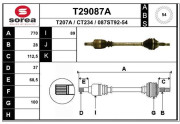 T29087A EAI hnací hriadeľ T29087A EAI