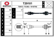 T29101 EAI hnací hriadeľ T29101 EAI