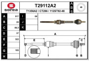 T29112A2 EAI hnací hriadeľ T29112A2 EAI