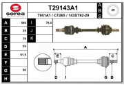T29143A1 EAI hnací hriadeľ T29143A1 EAI