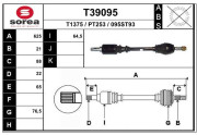 T39095 EAI hnací hriadeľ T39095 EAI