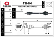 T39191 EAI hnací hriadeľ T39191 EAI