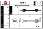 T39195 EAI hnací hriadeľ T39195 EAI