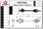 T49175A3 EAI hnací hriadeľ T49175A3 EAI