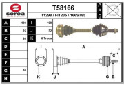 T58166 EAI hnací hriadeľ T58166 EAI