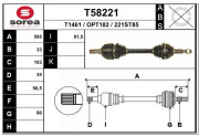 T58221 EAI hnací hriadeľ T58221 EAI