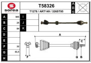 T58326 EAI hnací hriadeľ T58326 EAI