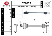 T58372 EAI hnací hriadeľ T58372 EAI