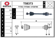 T58373 EAI hnací hriadeľ T58373 EAI