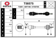 T58575 EAI hnací hriadeľ T58575 EAI