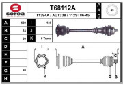 T68112A EAI hnací hriadeľ T68112A EAI