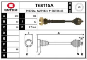 T68115A EAI hnací hriadeľ T68115A EAI