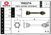 T68227A EAI hnací hriadeľ T68227A EAI