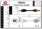 T68243 EAI hnací hriadeľ T68243 EAI