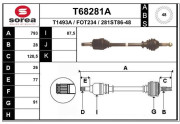 T68281A EAI hnací hriadeľ T68281A EAI