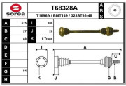 T68328A EAI hnací hriadeľ T68328A EAI