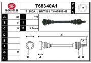 T68340A1 EAI hnací hriadeľ T68340A1 EAI