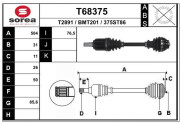 T68375 EAI hnací hriadeľ T68375 EAI