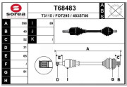 T68483 EAI hnací hriadeľ T68483 EAI