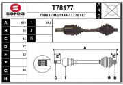 T78177 Hnací hřídel EAI