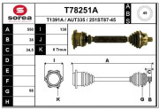 T78251A EAI hnací hriadeľ T78251A EAI