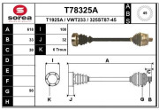 T78325A EAI hnací hriadeľ T78325A EAI