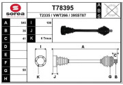 T78395 EAI hnací hriadeľ T78395 EAI