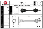 T78437 EAI hnací hriadeľ T78437 EAI