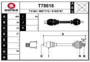 T78616 EAI hnací hriadeľ T78616 EAI
