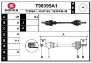T98395A1 EAI hnací hriadeľ T98395A1 EAI