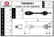 T98400A1 EAI hnací hriadeľ T98400A1 EAI