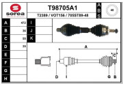 T98705A1 EAI hnací hriadeľ T98705A1 EAI