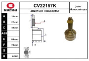 CV22157K EAI sada kĺbov hnacieho hriadeľa CV22157K EAI