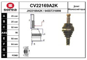 CV22169A2K EAI sada kĺbov hnacieho hriadeľa CV22169A2K EAI