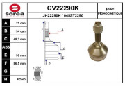 CV22290K EAI sada kĺbov hnacieho hriadeľa CV22290K EAI