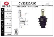 CV22320A2K EAI sada kĺbov hnacieho hriadeľa CV22320A2K EAI