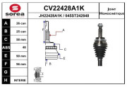 CV22428A1K EAI sada kĺbov hnacieho hriadeľa CV22428A1K EAI