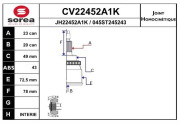 CV22452A1K Sada kloubů, hnací hřídel EAI